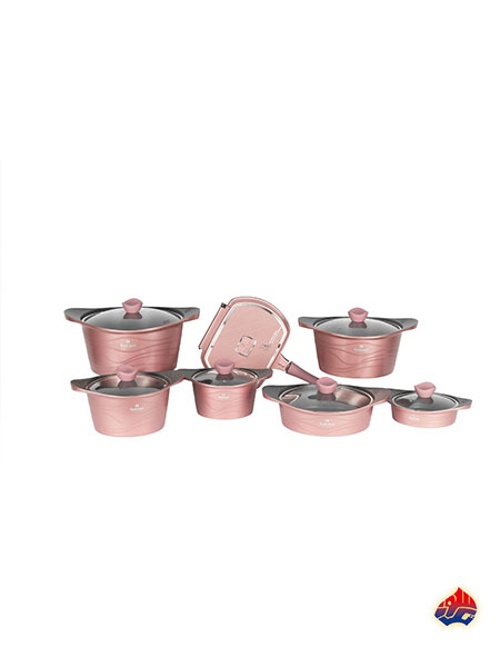 سرویس پخت و پز 14 پارچه راکلند (طرح کره ای)