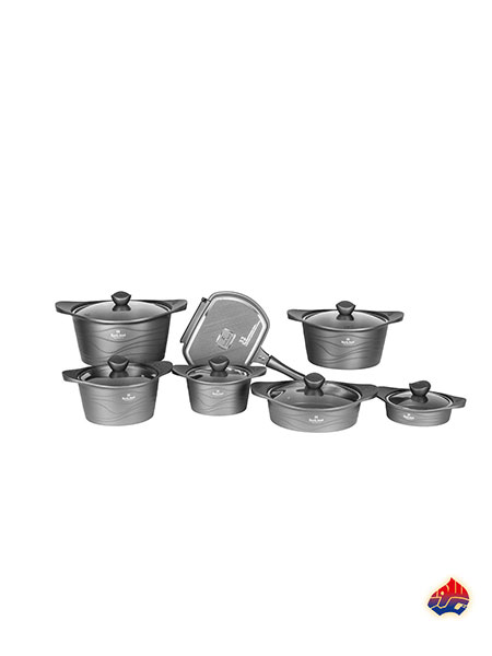 سرویس پخت و پز 14 پارچه راکلند (طرح کره ای)