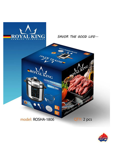 زودپز برقی رویال کینگ مدل ROSHA-1806
